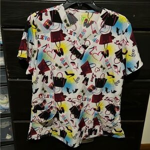 GT Performance Love Scrub Top